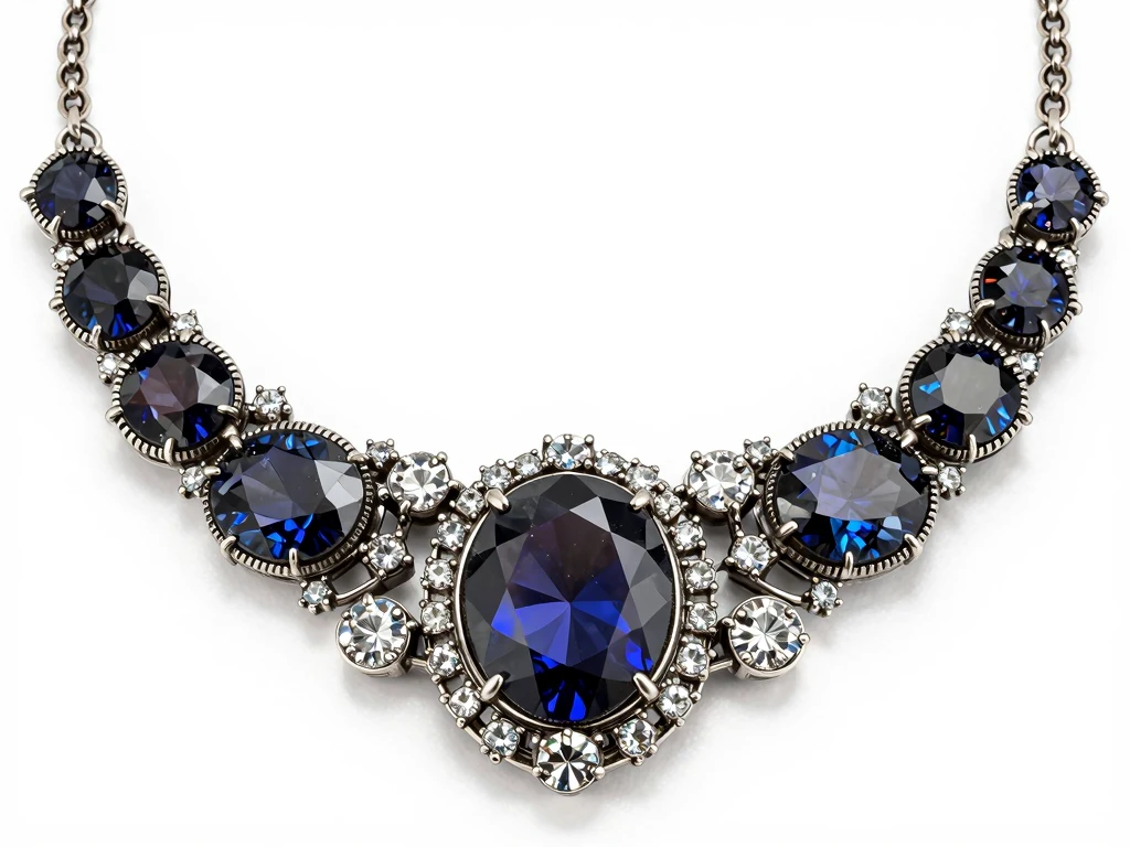 Celestial Gemstone Necklace handcrafted jewelry